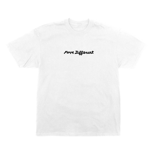 The Move Different Heavy Cotton Tee (White)