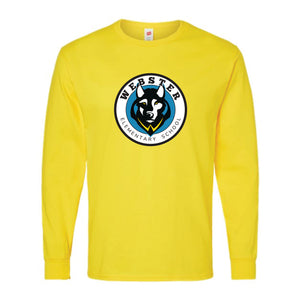 Unisex Long Sleeve T-Shirt Yellow V2