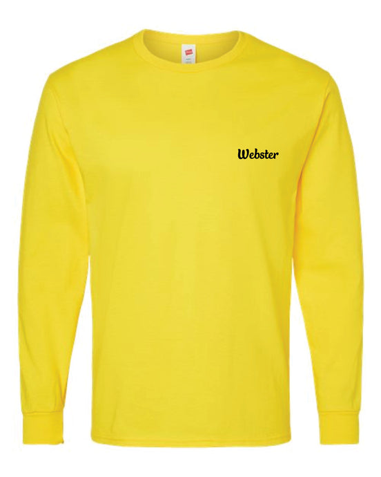 Unisex Long Sleeve T-Shirt Yellow V3