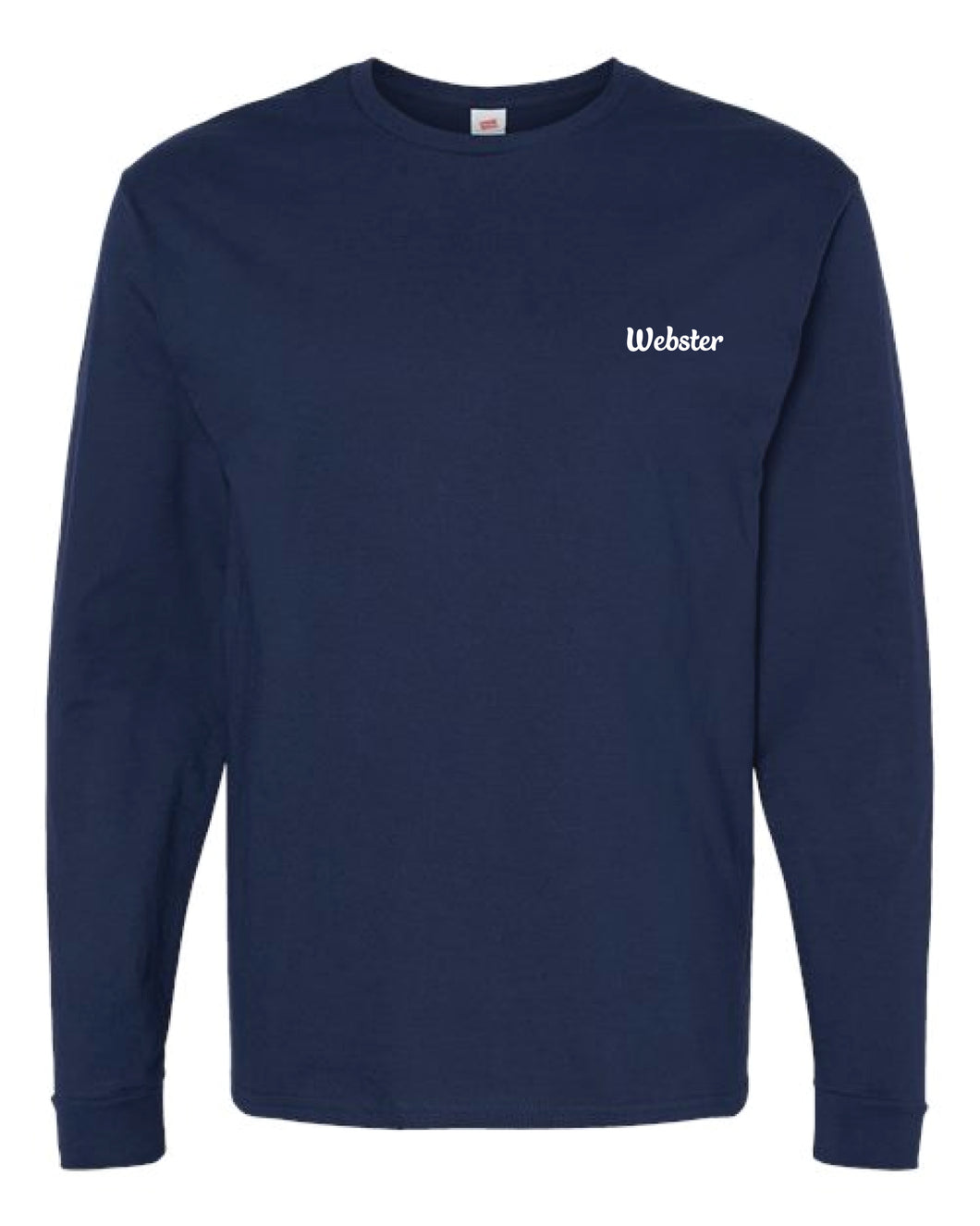 Unisex Long Sleeve T-Shirt Athletic Navy V3