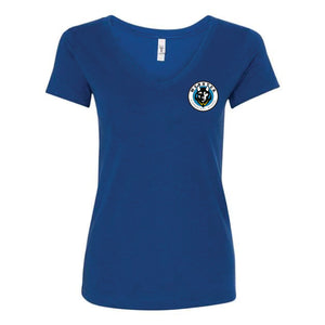 Women's V-Neck Royal V1