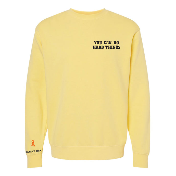 You Can Do Hard Things Crewneck