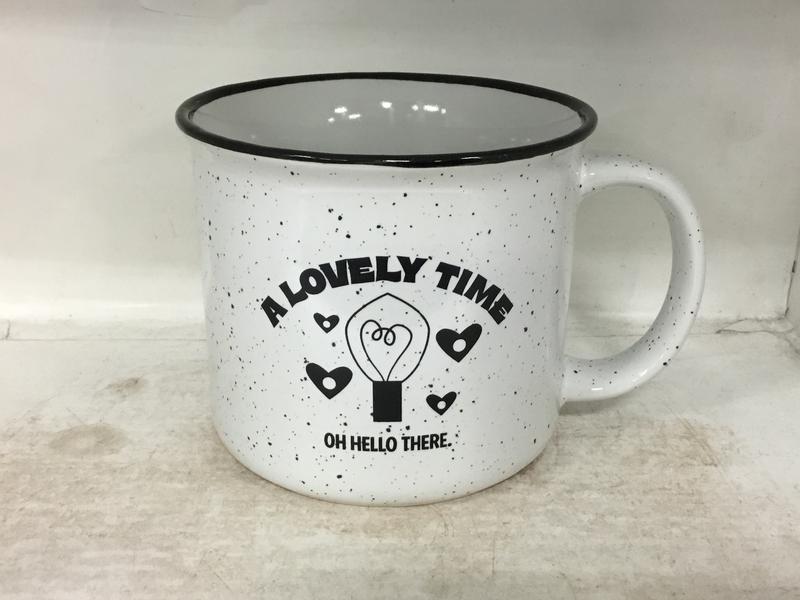 accio coffee mug with grim Grim Mornings Mug – End Level Apparel main image 1