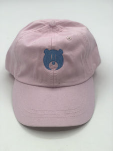 Pink and Blue Bear Logo - Hat