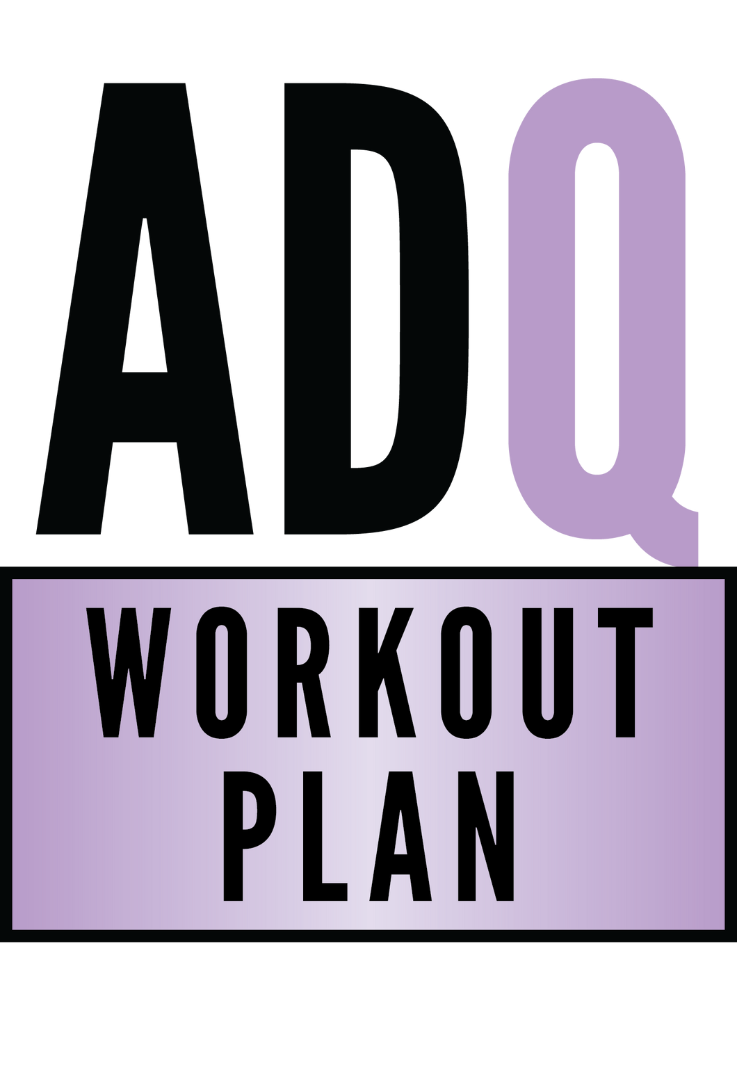 Women's Workout Plan