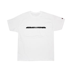 White 3D Logo - T-shirt